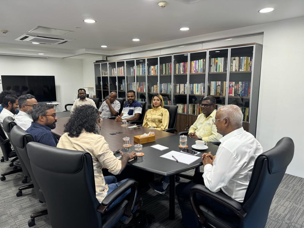 ރައީސް ސާލިހު އެމްޑީޕީގެ ކޮމިޓީތަކާއި ބައްދަލު ކުރެއްވުމުގެ ސިލްސިލާ ކުރިޔަށް