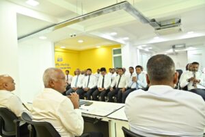 އެމްޑީޕީގެ ޕީޖީ ގުރޫޕާ ރައީސް ސާލިހު ބައްދަލު ކުރައްވައިފި