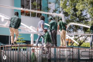 އަރބަންކޯގެ ސީ.އެސް.އާރްގެ ދަށުން ރެހެންދި ސްކޫލްގެ ބޭރުގައި ކެނޮޕީއެއް ގާއިމް ކުރަނީ