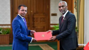 އދ.ގެ ސަފީރަކަށް އަލީ ނަސީރު ހަމަޖައްސަން މަޖިލިހަށް