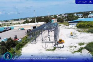 ކުޅުދުއްފުށީ ޕޯޓް ތަރައްގީ ކުރުމުގެ މަސައްކަތުގެ %51 ނިމިއްޖެ