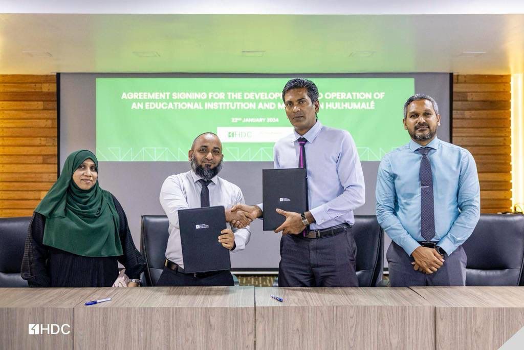އިސްލާމީ ތައުލީމު ދޭ ސްކޫލެއް ހުޅުމާލޭގައި ތަރައްގީ ކުރުމަށް އަލް މަދީނާ އިންވެސްޓްމަންޓާއި ހަވާލުކޮށްފި