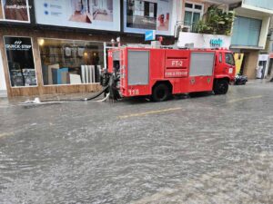 ބޯކޮށް ވާރޭވެހި އަނެއްކާވެސް، އަލަށްހެދި އަމީނީ މަގުގައި ފެންބޮޑުވެއްޖެ