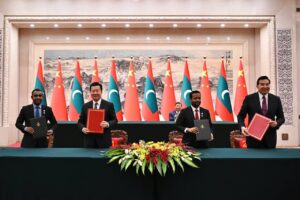 ފުށި ދިއްގަރު ފަޅުން ހިއްކާ ބިމުގައި، ޗައިނާގެ އެހީގައި ސޯޝަލް ހައުސިން ތަރައްގީކުރުމުގެ އެއްބަސްވުމުގައި ސޮއި ކޮށްފި