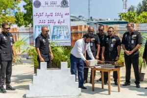 ހުޅުމާލޭ ޖަލުގައި ޤާއިމްކުރާ 40 މީހުންގެ ޖާގައިގެ ހޯލްޑިންގ ޔުނިޓްގެ ބިންގާ އަޅައިފި