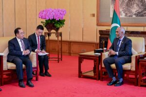 ޔޫ.ސީ.ޖީ. އިންޓަރނޭޝަނަލްގެ ރައީސް، ރައީސް އަރިހަށް އިޙުތިރާމުގެ ޒިޔާރަތެއް ކުރައްވައިފި