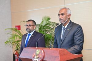 ދިވެހިރާއްޖެއާއި ޗައިނާއާ ދެމެދު އޮންނަ ޒަމާންވީ ގާތްގުޅުމަކީ އެއްބަޔަކު އަނެއްބަޔަކަށް އިޙްތިރާމުކުރުމުގެ މައްޗަށް ބިނާވެފައިވާ ނަމޫނާ ގުޅުމެއް: ރައީސް