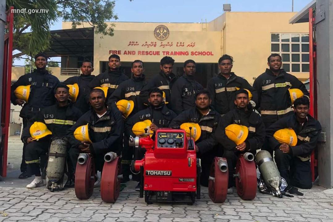 ސިނަމަން ހަކުރާހުރާގެ މުވައްޒަފުންނަށް އިންޑަސްޓްރިއަލް ފަޔަރ ބްރިގޭޑް ކޯހެއް ހިންގައިފި