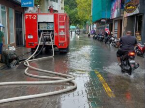 މިއަދު މިހާތަނަށް 5393 ޓަނުގެ ފެން ވަނީ ޕަންޕު ބޭނުންކޮށްގެން ހިންދާފަ: އެމްއެންޑީއެފް