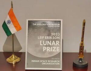 އިންޑިއާގެ ހަނދު މިޝަނަށް ޝަރަފުވެރި "ލީފް އެރިކްސަން ލޫނާ" އިނާމު ލިބިއްޖެ