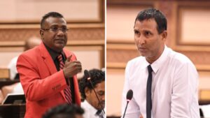 ޕާޓީގެ ނިންމުމާއި ދެކޮޅަށް، އެމްޑީޕީގެ ދެ މެމްބަރަކު މިއަދުގެ ޖަލްސާއަށް ވަޑައިގެންނެވި