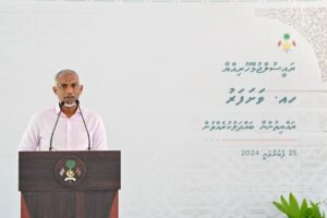 ވަށަފަރު ބިން ހިއްކުމުގެ މަސައްކަތް މިއަހަރު ފަށާނަން: ރައީސް މުއިއްޒު