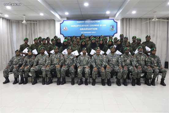 ކެޑޭޓް އިންސްޓްރަކްޓަރުން ތަމްރީނުކުރާ ކޯސް ނިންމާލައިފި