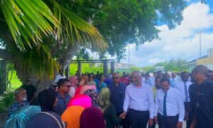 ރައީސް އައްޑޫ ސިޓީއަށް ވަޑައިގެންފި