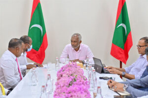މަނަދޫގެ ފެނާ ނަރުދަމާގެ މައްސަލައަކީ ސީރިއަސް މައްސަލައެއްގެ ގޮތުގައި ދެކިގެން ހައްލު ކޮށްދޭނަން: ރައީސް