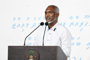 ދިވެހިރާއްޖޭގެ ކަނޑާއި، ވަޔާއި، އެއްގަމާ ހިމެނޭހެން މުޅި ރާއްޖެ ބަހަލައްޓާނީ ރާއްޖެއިން އަމިއްލައަށް: ރައީސް