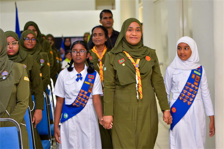 ގަރލް ގައިޑްސް އެސޯސިއޭޝަންގެ އަހަރީ ޢާންމު ޖަލްސާ 2023ގައި މެޑަމް ސާޖިދާ ބައިވެރިވެވަޑައިގެންފި