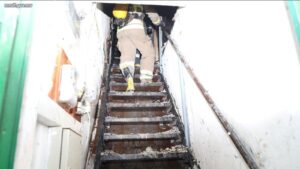 ހ. ސަންގުރޭޒްގެ އިމާރާތުގައި ރޯވީ އަވަނެއް އޯވަ ހީޓްވުމުގެ ސަބަބުން