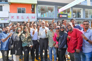 ރައީސް މުޢިއްޒުގެ ޑޯޓުޑޯ ކެމްޕޭން މިއަދު މައްޗަންގޮޅި މެދު ދާއިރާގަ