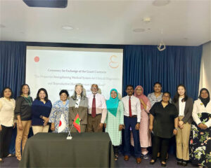 ޞިއްޙީ ދާއިރާއަށް ޖަޕާނުން 1.1 މިލިއަން ރުފިޔާގެ އެހީ ދީފި