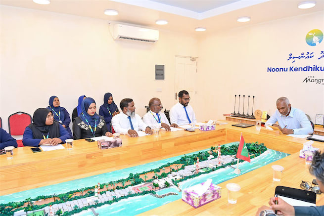 ރައީސްގެ ރަސްމީ ދަތުރުފުޅުގައި ކެމްޕޭން ކުރެއްވިކަމުގެ ތުހުމަތު ކެނދިކުޅުދޫ ކައުންސިލުން ކޮށްފި