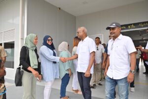 މަޖިލިސް ކެމްޕޭނަށް ރައީސް ސާލިހު ބ. އަތޮޅަށް ވަޑައިގެންފި