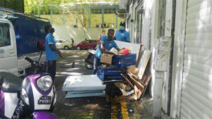 އިއްޔެ މާލެއިން ޖުމްލަ 38.6 ޓަނުގެ ކުނި ނަގާފައިފި