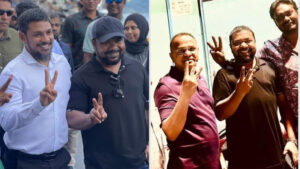 ޔާމިންގެ ތާއީދާއެކީ ހެންވޭރު ދެކުނަށް ވާދަކުރާ ނިޝާން ހަމަ އެދާއިރާގެ ޕީއެންސީއާއި އެމްޑީޕީގެ ކެނޑިޑޭޓަށްވެސް ތާއީދުކޮށްފި!