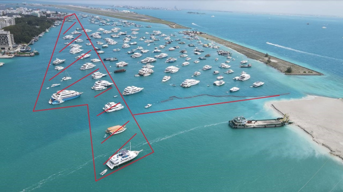 ހުޅުމާލެ ދެވަނަ ފިޔަވަހީގެ ބިން ހިއްކާ ސަރަހައްދުގައިވާ އުޅަނދުތައް ނެގުމަށް އަންގައިފި