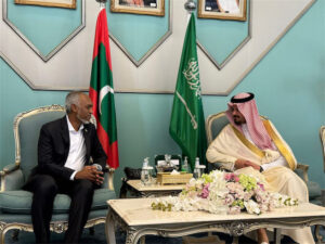 ރައީސްގެ ދެކަނބަލުން މަދީނާއަށް ވަޑައިގެންފި