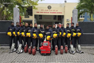 އެމްއެންޑީއެފްއިން، އެމަރާލްޑް ރިސޯޓްގެ މުވައްޒަފުންނަށް އިންޑަސްޓްރިއަލް ފަޔަރ ބްރިގޭޑް ކޯހެއް ހިންގައިފި