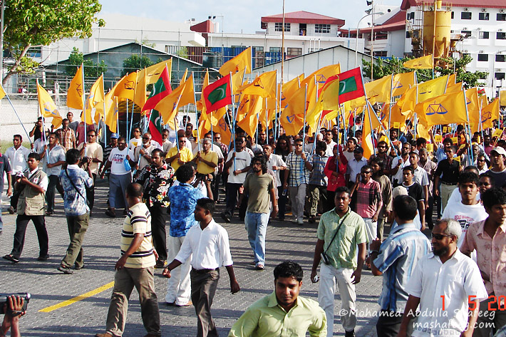 މަސައްކަތްތެރިންނަށް ލިބެންޖެހޭ ފުރިހަމަ ރައްކާތެރިކަން ކަށަވަރުކޮށްދިން ހަމައެކަނި ޕާޓީއަކީ އެމްޑީޕީ: އެމްޑީޕީ