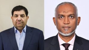 އީރާނުގެ ރައީސްއާއި ޚާރިޖީ ވަޒީރު އަވަހާރަވުމާ ގުޅިގެން އެޤައުމުގެ ނައިބު ރައީސްއަށް ރައީސް ތަޢުޒިޔާ ވިދާޅުވެއްޖެ