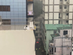 ހެންވޭރުގެ އިމާރާތެއްގައި އަލިފާން ރޯވެ އެމްއެންޑީއެފްއިން ހަރަކާތްތެރިވާން ފަށައިފި