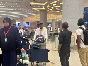 ދިވެހި ހުރިހާ ހައްޖާޖީން ސައުދީއަށް ގޮސްފި