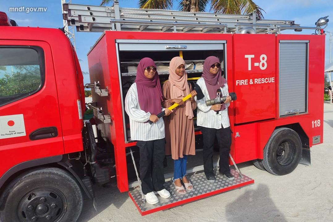 ކުޅުދުއްފުށީގައި ބޭއްވި ކުޑަކުދިންގެ ހަވީރުގައި އެމްއެންޑީއެފް ބައިވެރިވެއްޖެ