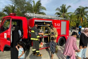 ޢީދުގެ މުނާސަބަތުގައި އައްޑޫ ސިޓީގައި ބޭއްވި ޢާއިލީ ހަވީރުގައި އެމްއެންޑީއެފްއިން ބައިވެރި ވެއްޖެ