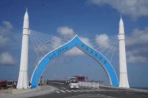 ސިނަމާލެ ބުރިޖަށް 7 އަހަރު، ބުރިޖަކީ ދިވެހިރާއްޖެއާއި ޗައިނާގެ ގުޅުމުގެ ފުރިހަމަ ހެއްކެއް: ރައީސް