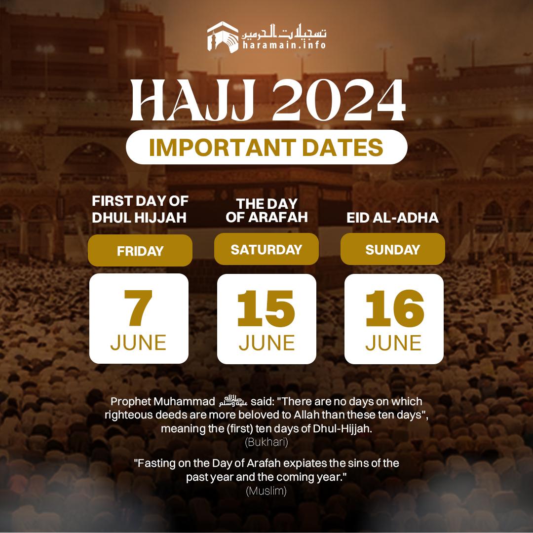 ސައުދީ އަރަބިއާއަށް ހައްޖުމަހުގެ ހަނދު ފެނިއްޖެ، އަރަފާތު ދުވަހަކީ މިމަހުގެ 15 ވަނަ ދުވަސް