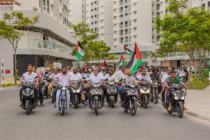 "ފަލަސްތީނާ އެކު ދިވެހީން" ނަމުގައި ހުޅުމާލޭގައި އުޅަނދުބުރެއް ބާއްވައިފި