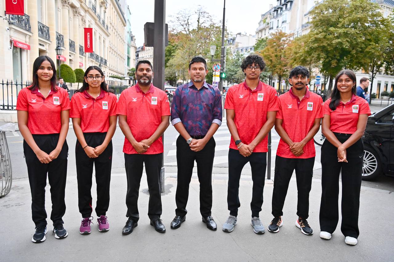 ޕެރިސް 2024 އޮލިމްޕިކްސް ކުޅިވަރު މުބާރާތުގައި ބައިވެރިވާ ދިވެހި ވަފުދާއި ނައިބު ރައީސް ބައްދަލުކުރައްވައި