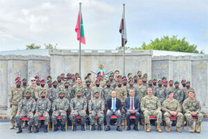 އެމެރިކާގެ އަސްކަރިއްޔާއާއި ގުޅިގެން ބޭއްވި އެކްސަސައިޒް ބެލެންސް ފްލޭޝް މެޓަލް ނިންމާލައިފި