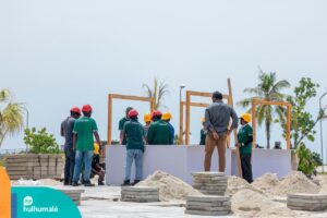 ހުޅުމާލެ ރުއްގަނޑު 3 ސަރަހައްދުގައި ކިއޮސްކުތައް ބަހައްޓަނީ