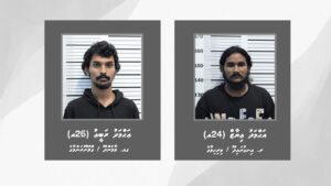 މަރުތޭލަކުން ޕްރިޒަން އޮފިސަރެއް ބޮލުގައި ޖަހައި މާރާމާރީ ހިންގަން އުޅުނު ދެމީހުން ޝަރީއަތް ނިމެންދެން ބަންދުކޮށްފި
