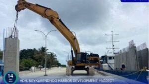 ނޭކުރެންދޫ ބަނދަރުގެ އެއްގަމުތޮށީގެ މަސައްކަތް ފަށައިފި