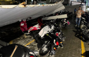 ދިރާގާއި އައިޖީއެމްއެޗް ސަރަހައްދުގައި ޕާކިން ފެންސެއް ވެއްޓި ސައިކަލުތަކަށް ގެއްލުން ވެއްޖެ