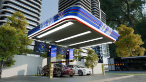 ސްޓެލްކޯއިން ގާއިމުކުރާ އިލެކްޓްރިކް ވެހިކަލް ޗާޖިން ސްޓޭޝަންގެ އަމަލީ މަސައްކަތް ފަށައިފި