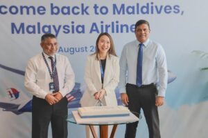 މެލޭޝިއާ އެއަރލައިންސްގެ ދަތުރުތައް ރާއްޖެއަށް އަލުން ފެށުން ފާހަގަ ކޮށްފި