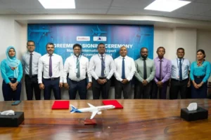 މާފަރު އެއާޕޯޓުގެ އޭޕްރަން ބޮޑުކުރުމަށް އައިލޭންޑް އޭވިއޭޝަންއާ އެމްޓީޓީސީސީން އެއްބަސްވުމެއްގައި ސޮއިކޮށްފި