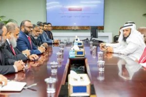 ޝަހީމް ހަރަމްފުޅުގެ ފަތުވާ ކައުންސިލްގެ މެމްބަރ މެމްބަރު ޑރ. ހަމްދާންއާއި ބައްދަލުކުރައްވައިފި